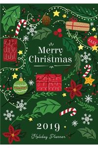 Merry Christmas 2019 Holiday Planner