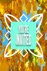 You're Invited Postcard (Pkg 25) Invitation