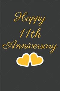 Happy 11th Anniversary