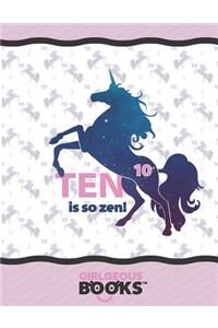 Girlgeous Books(tm) - A Notebook, Journal, and Composition Book for Glorious Girls - Year 10 Series - 001