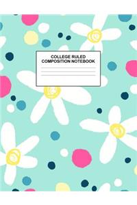 College Ruled Composition Notebook