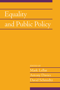 Equality and Public Policy: Volume 31, Part 2