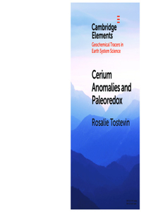 Cerium Anomalies and Paleoredox