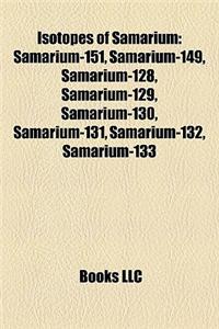 Isotopes of Samarium