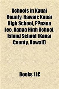Schools in Kauai County, Hawaii
