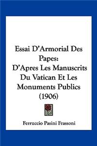 Essai D'Armorial Des Papes