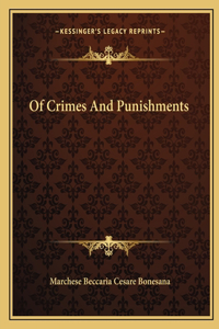 Of Crimes And Punishments