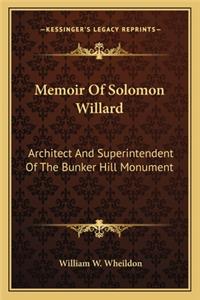 Memoir of Solomon Willard