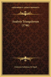 Analysis Triangulorum (1746)