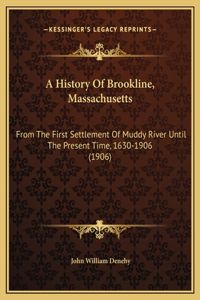 A History Of Brookline, Massachusetts