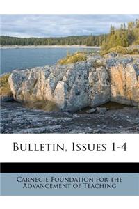 Bulletin, Issues 1-4