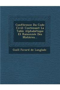 Conference Du Code Civil