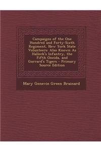 Campaigns of the One Hundred and Forty-Sixth Regiment, New York State Volunteers