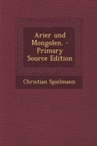 Arier Und Mongolen.