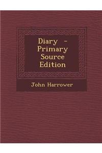 Diary - Primary Source Edition