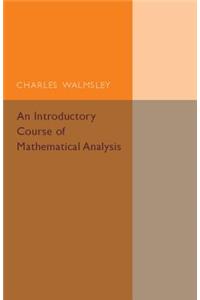 Introductory Course of Mathematical Analysis