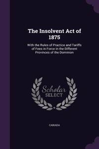 Insolvent Act of 1875