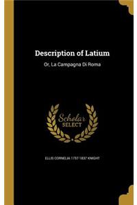 Description of Latium