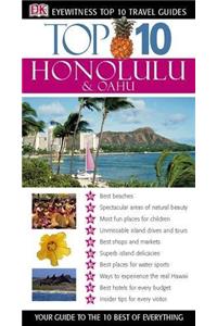 Honolulu and Oahu (DK Eyewitness Top 10 Travel Guide)