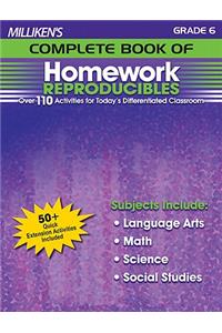 Milliken's Complete Book of Homework Reproducibles - Grade 6