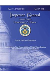 Assessment of the Accountability of Night Vision Devices Provided to the Security Forces of Iraq
