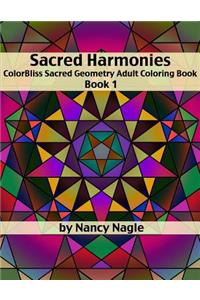 Sacred Harmonies Coloring Book for Adults
