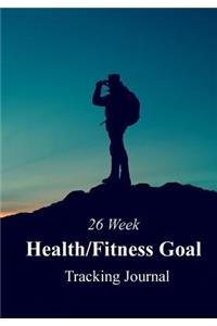 26 Week Health/Fitness Goal Tracking Journal
