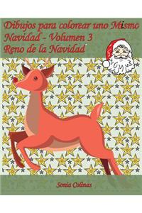Dibujos para colorear uno Mismo - Navidad - Volumen 3
