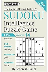 Sudoku Puzzle Books Volume 14. Easy. Sudoku Intelligence Puzzle Game