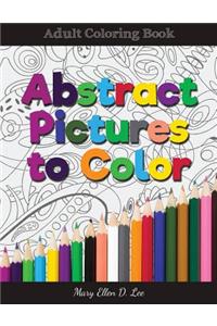 Abstract Pictures to Color