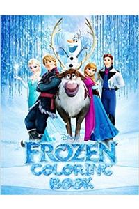 Disney Frozen Coloring Book: Elsa, Anna, Olaf, Cristoff, Sven, Hans
