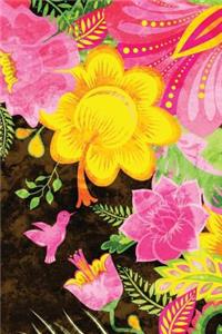 Floral Any Day Planner Notebook