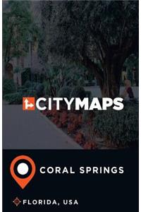 City Maps Coral Springs Florida, USA