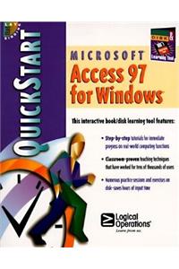 MICROSOFT ACCESS 97 FOR WINDOWS: QUICKSTA