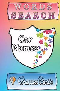 Word Search car names
