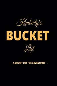 Kimberly's Bucket List