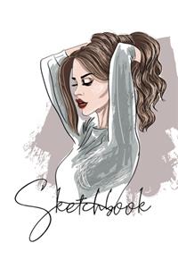 Sketchbook- Notebook for Drawing, Writing, Painting, Sketching, Doodling- 200 Pages, 8.5x11 High Premium White Paper
