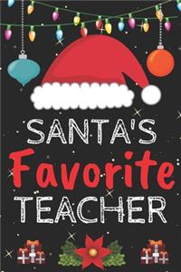 Santa's Favorite teacher