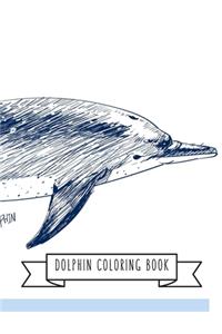 Dolphin Coloring Book