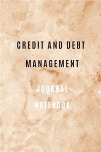 Credit and debt management Notebook