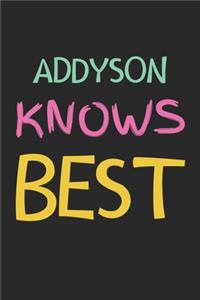 Addyson Knows Best