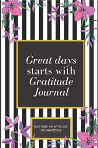 Great Days Start With Gratitude