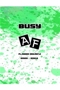 Busy AF Planner Organize 2020-2024