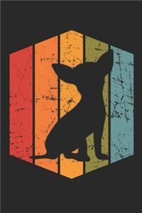 Retro Chihuahua Notebook - Gift for Chihuahua Lovers and Dog Owners - Vintage Chihuahua Diary - Chihuahua Writing Journal