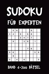 Sudoku für Experten Band 4 200 Rätsel