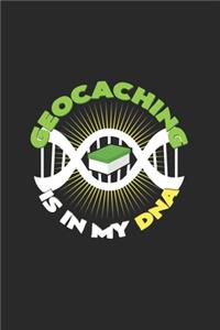 Geocaching is in my DNA: 6x9 Geocaching - dotgrid - dot grid paper - notebook - notes