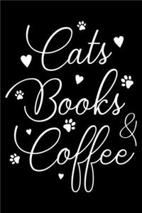 Cat book coffee