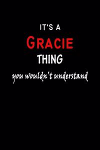 It's a Gracie Thing You Wouldn't Understandl