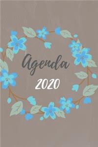 Agenda 2020: Agenda scuola, Agenda Lavoro, Agenda Università, Agenda settimanale, Diario scolastico, Agenda giornaliera 12 mesi, calendario gennaio a dicembre 20