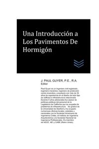 Una Introducción a Los Pavimentos De Hormigón